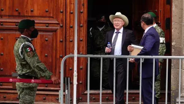 Ken Salazar- Palacio Nacional