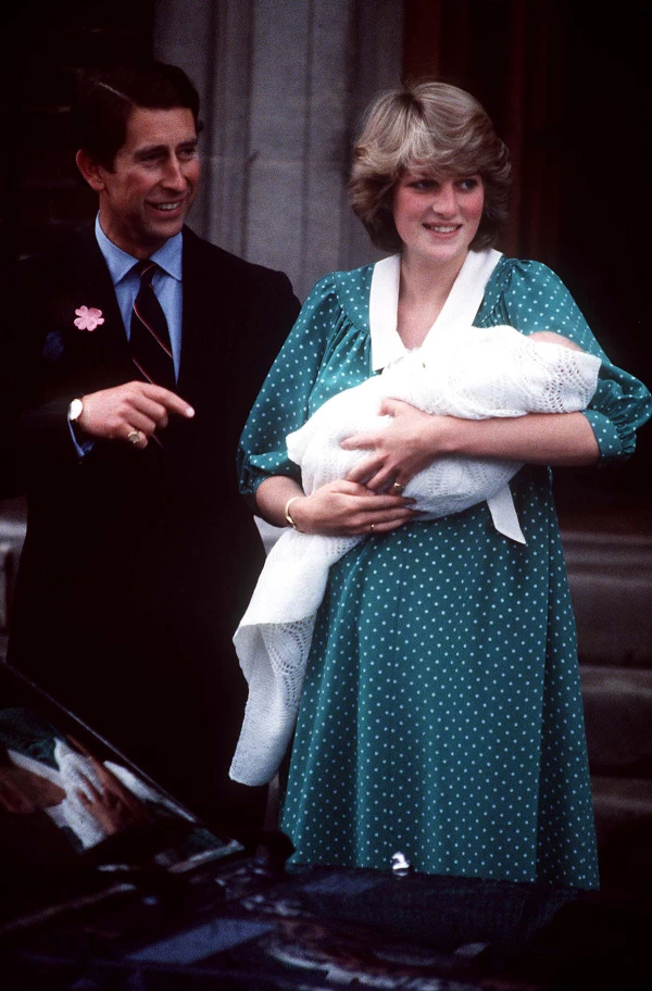 Birth of Prince William, Lindo Wing, St Mary's Hospital, London, UK - 1982