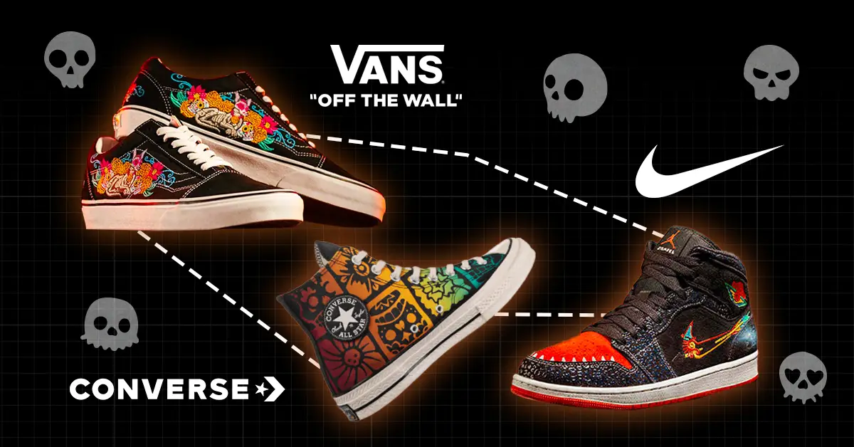 Tenis de día de muertos