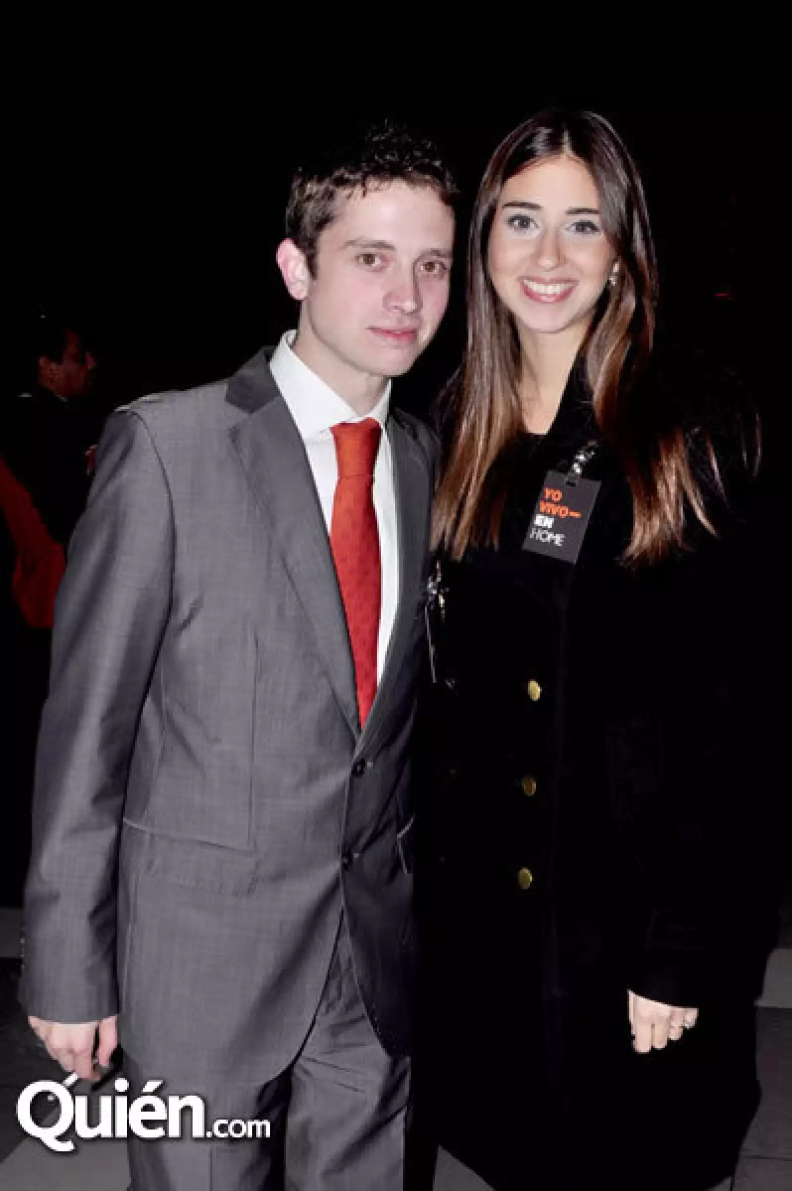 Andrés Romo y Claudia Peña