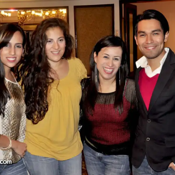 Michelle Arenas, Dany Gómez, Nancy Cárdenas y Jesús Ortega