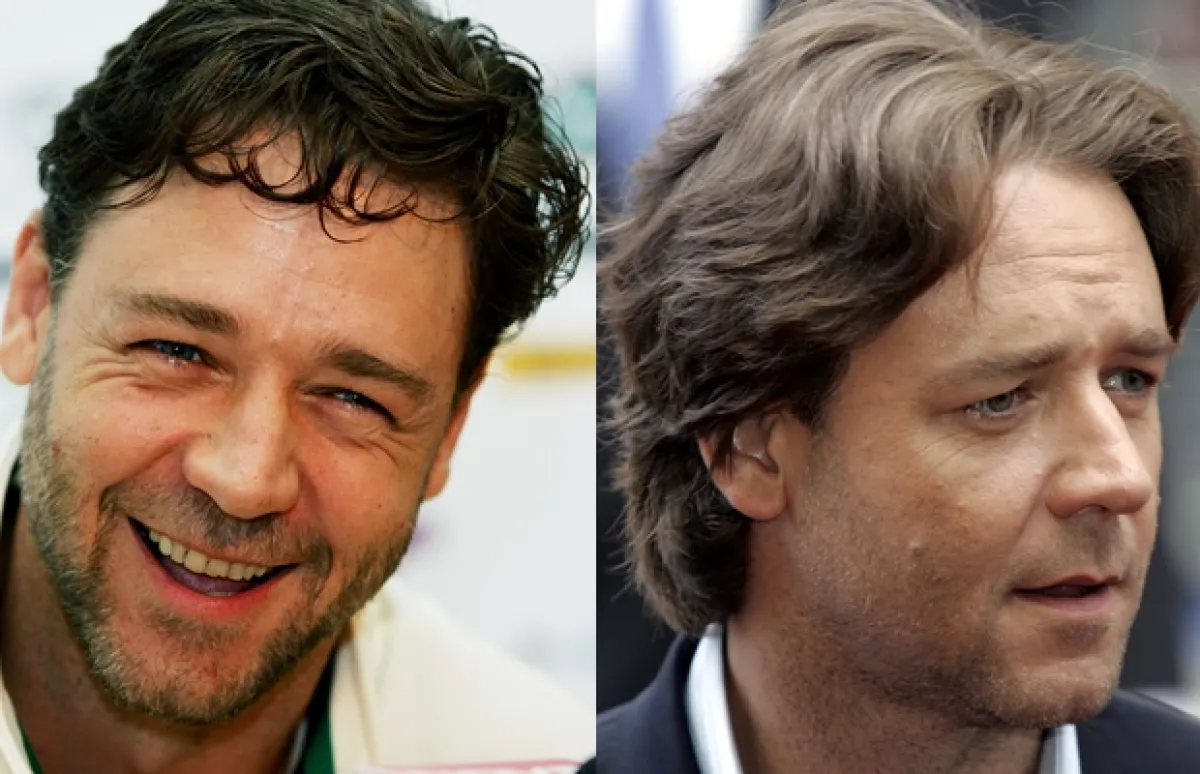 Dos perfiles de Crowe, quien hoy cumple 47 años.