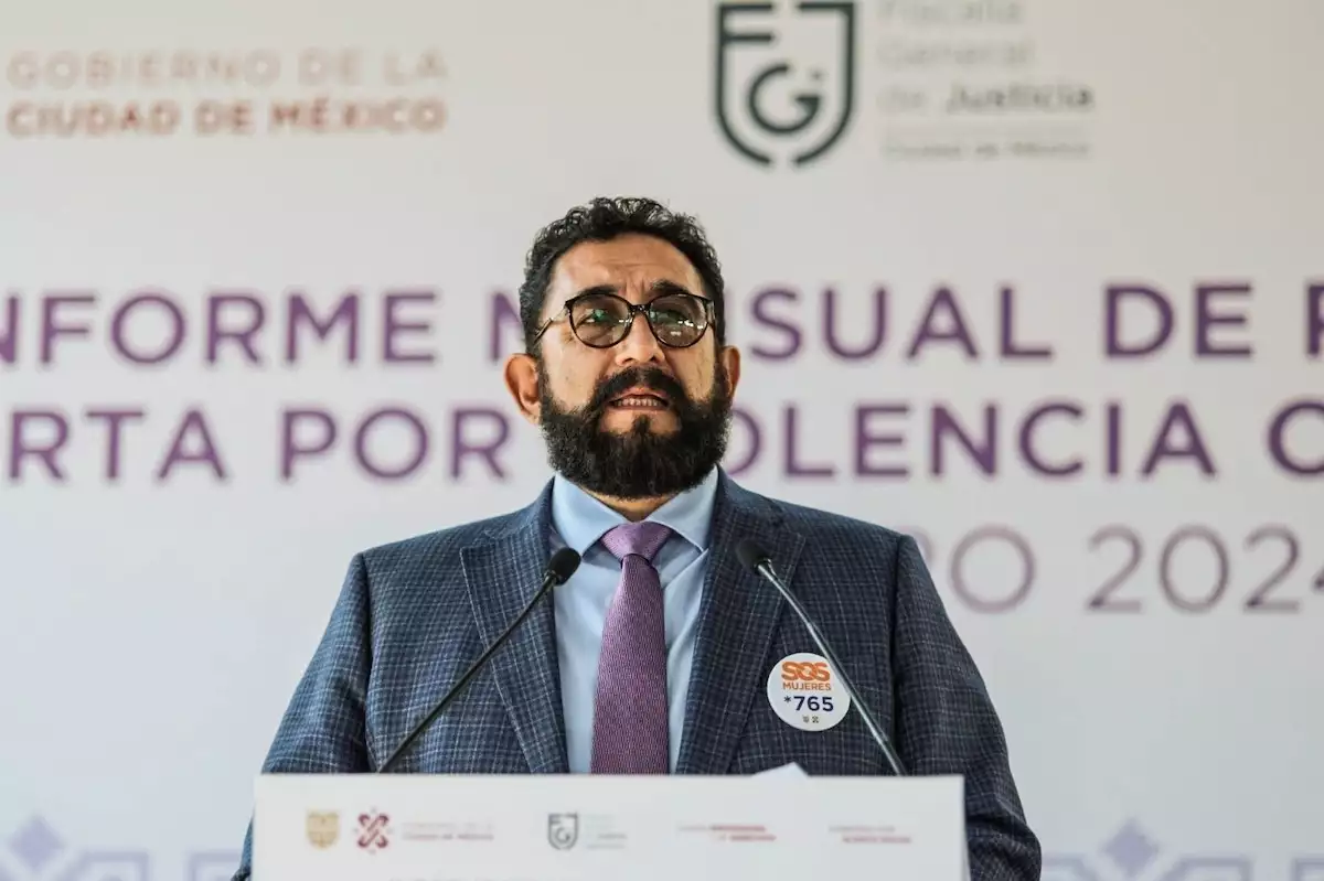 Ulises Lara encargado del despacho de la Fiscalía General de Justicia de la Ciudad de México