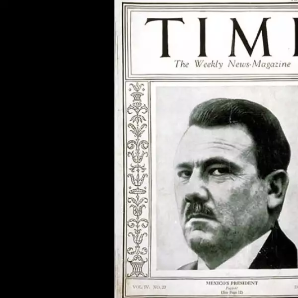 Plutarco Elias Calles portada Time
