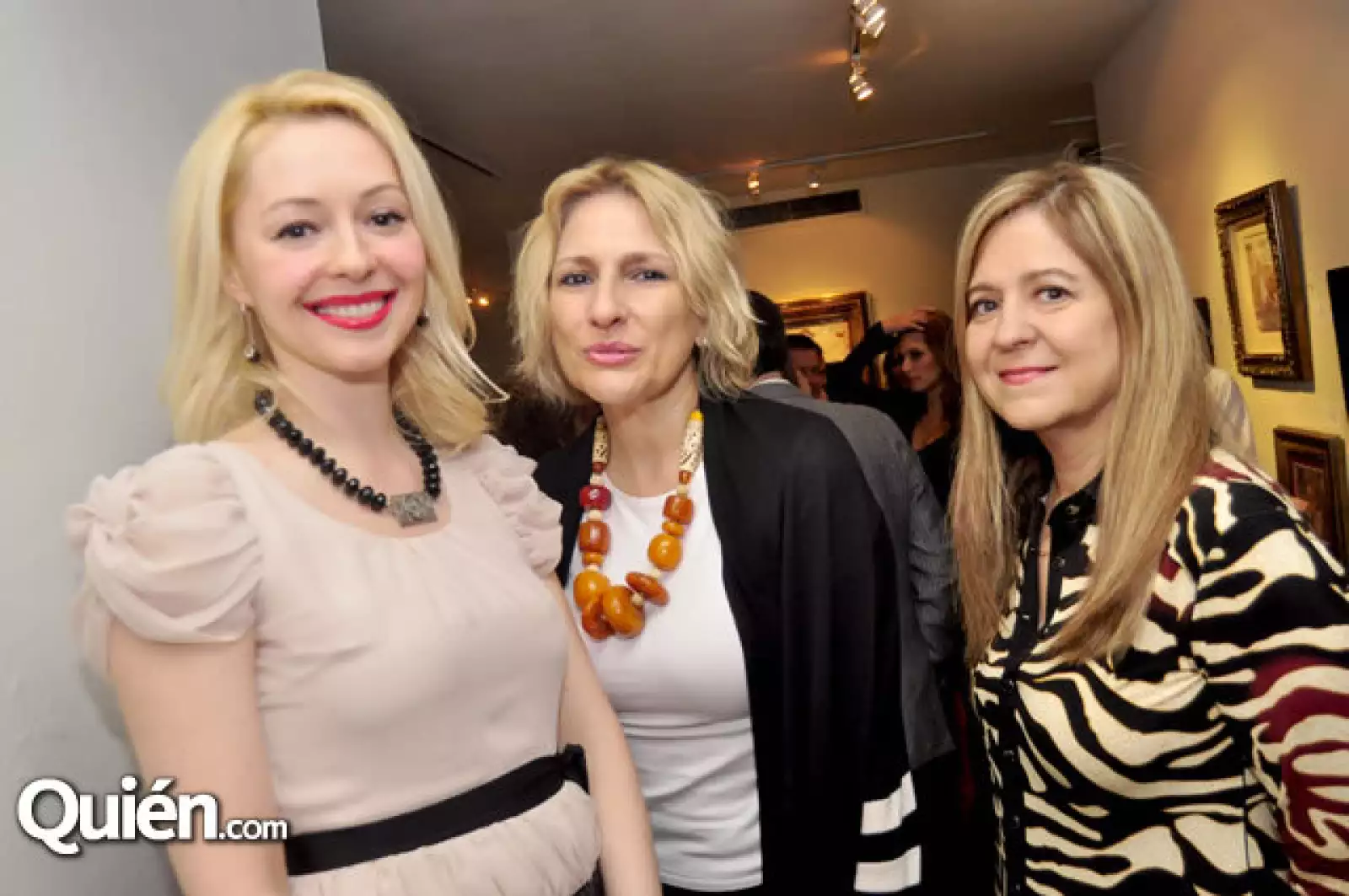 Nancy Guzmán, Rosina Ramón y Mercedes Canalizo