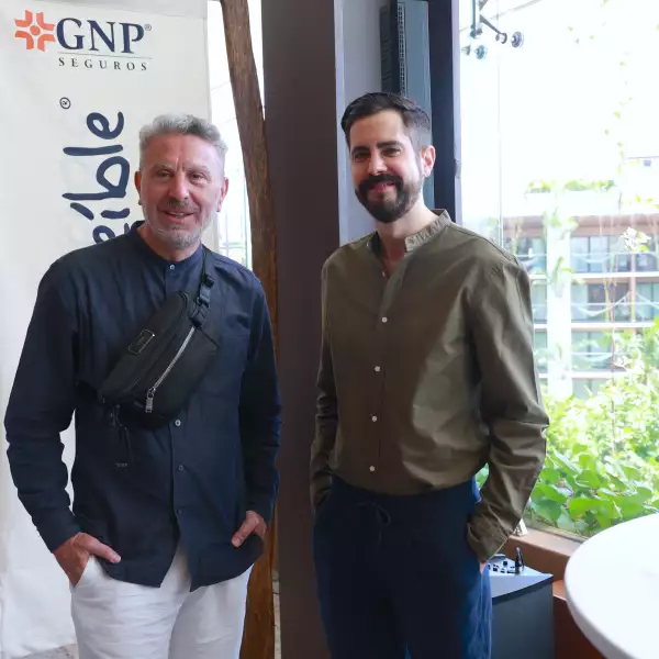 Rafa Micha y Gerardo Carreto