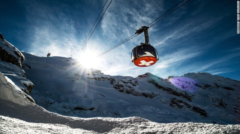 Titlis Rotair, Engleberg, Suiza