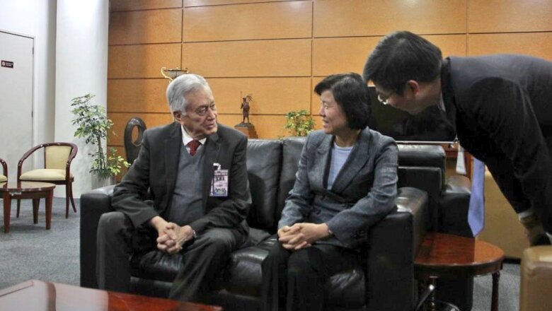 Manuel Brtlett y la vicepresidenta Chen Yueyue