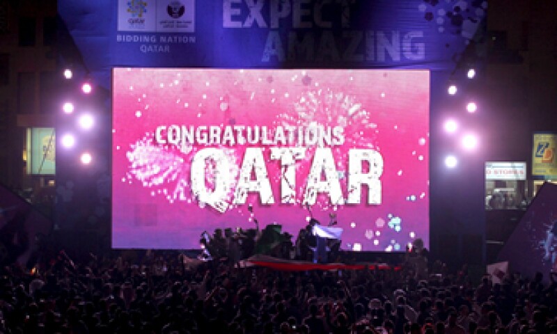 En diciembre de 2010, Qatar consiguió ser la sede del Mundial 2022. (Foto: Reuters)