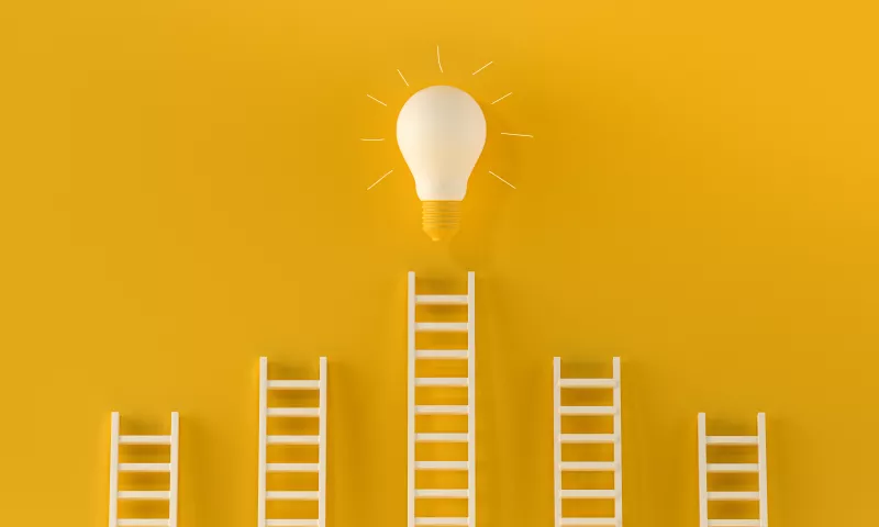 Several,Stairs,And,One,Of,These,Leads,To,A,Glowing