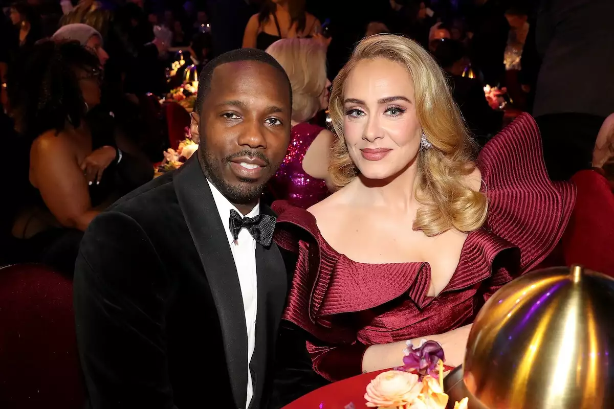 Adele y su novio Rich Paul