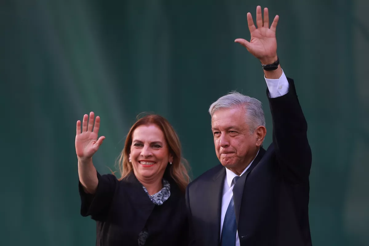 Beatriz Gutiérrez Müller, esposa del presidente, Andrés Manuel López Obrador