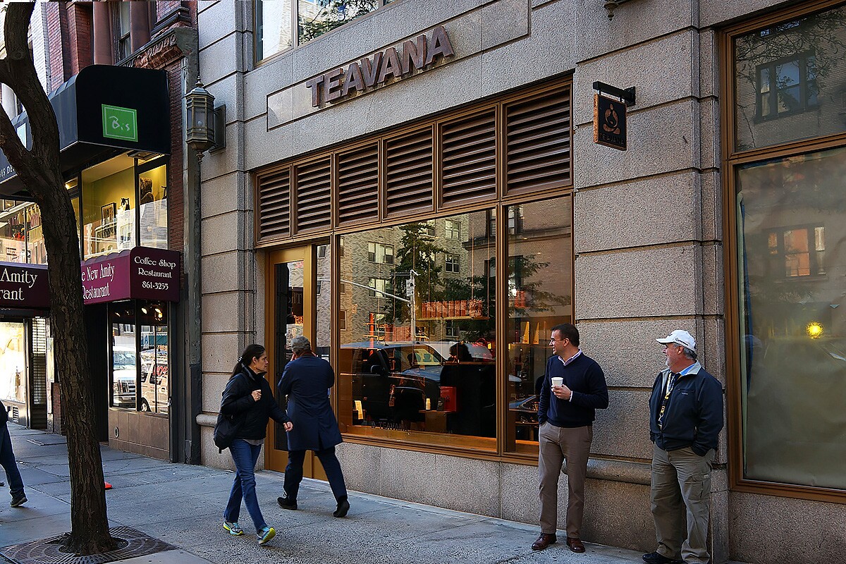 Negocios de café y té de Starbucks, juntos pero no revueltos