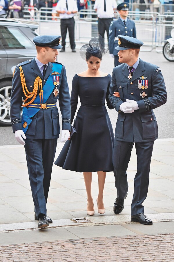 Members Of The Royal Family Attend Events To Mark The Centenary Of The RAF