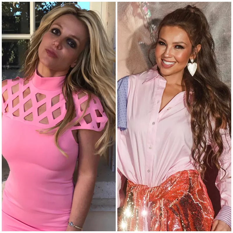 Britney Spears y Thalía