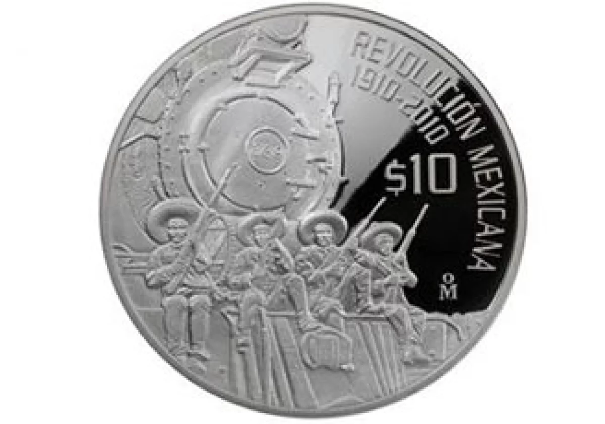 El valor nominal de la moneda es de 10 pesos, tiene un diámetro de 48 milímetros, un peso de 62.2 gramos de plata pura. (Foto: Especial)