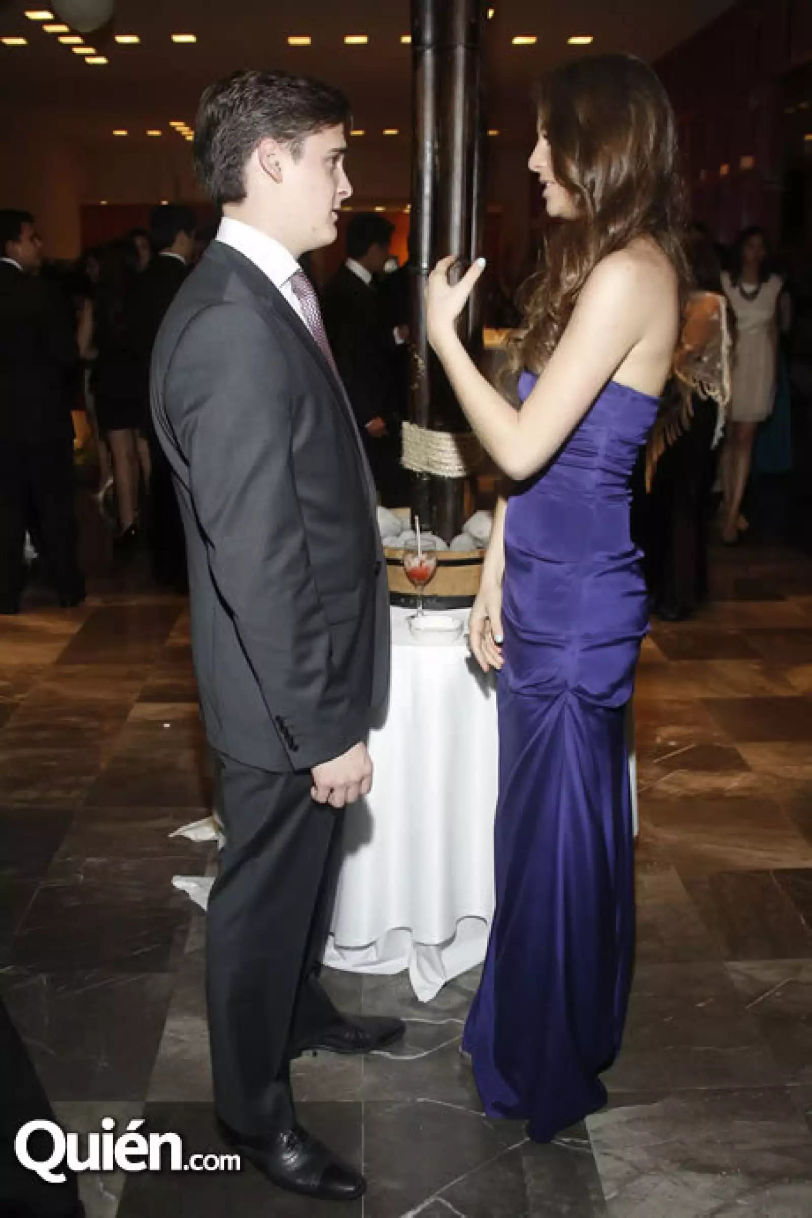 Manuel Mateos y Daniela Kuri