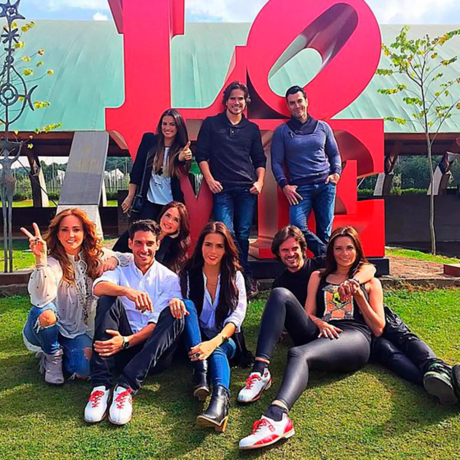 Los protagonistas de telenovelas y conductores como Andrea Legarreta fueron invitados a este festejo en el que hubieron divertidas actividades.