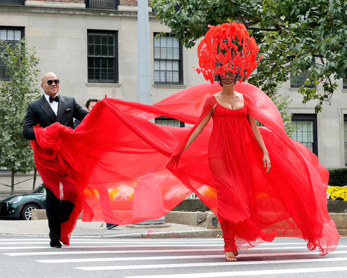 Celebrity Sightings In New York - October 18, 2022