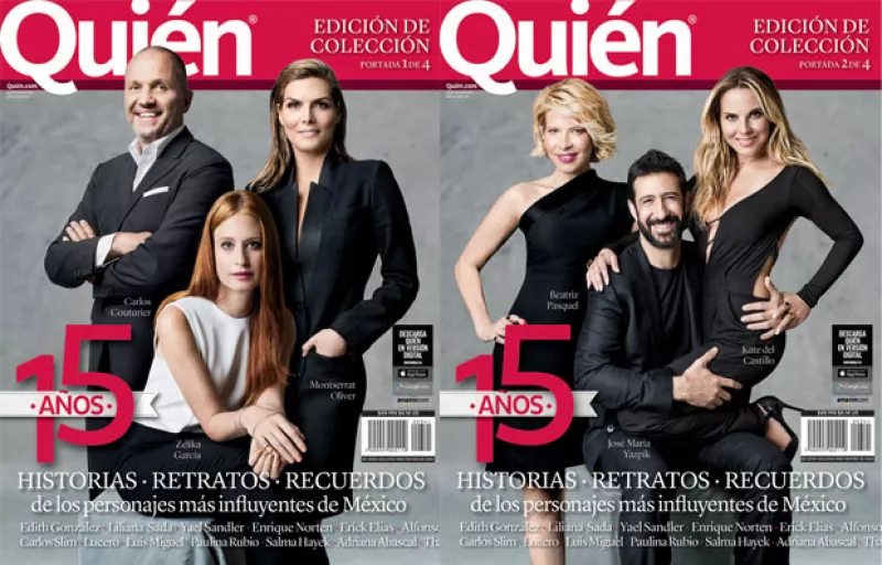 Cumplimos 15 años de vida y quisimos celebrarlo con un número especial y cuatro portadas distintas: Ludwika Paleta, Kate del Castillo, Christiane Magnani, Ceci Suárez, entre otros amigo.