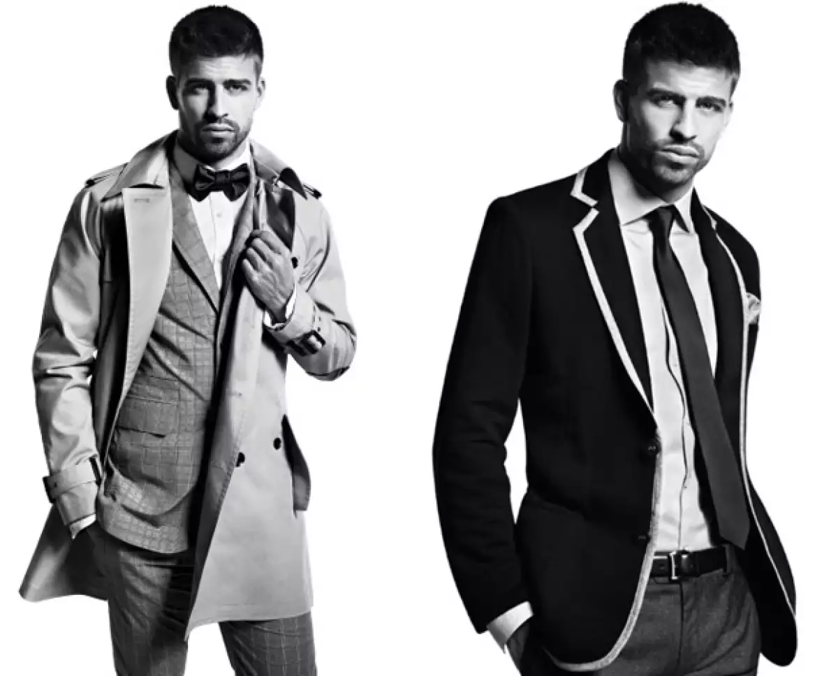 El futbolista del Barça, Gerard Piqué, fue elegido como imagen para la línea masculina de Mango y lo veremos en sus campañas todo el 2011.