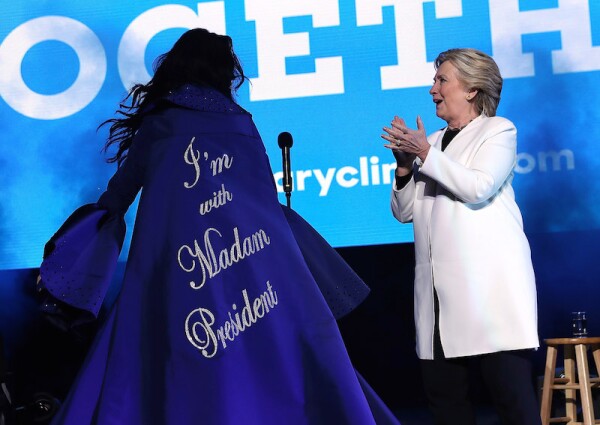 Katy Perry, Hillary Clinton