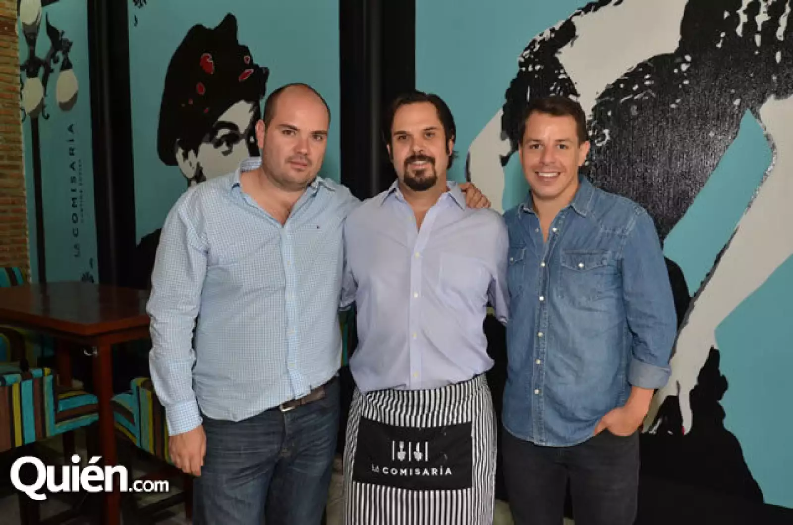 Antonio Aceves, Fernando González y Peyo Canales