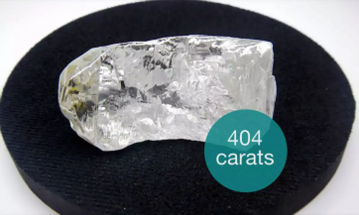 El diamante encontrado es el 27 más grande del que se tiene registro. (Foto: Cortesía/ Lucapa Diamond Company)
