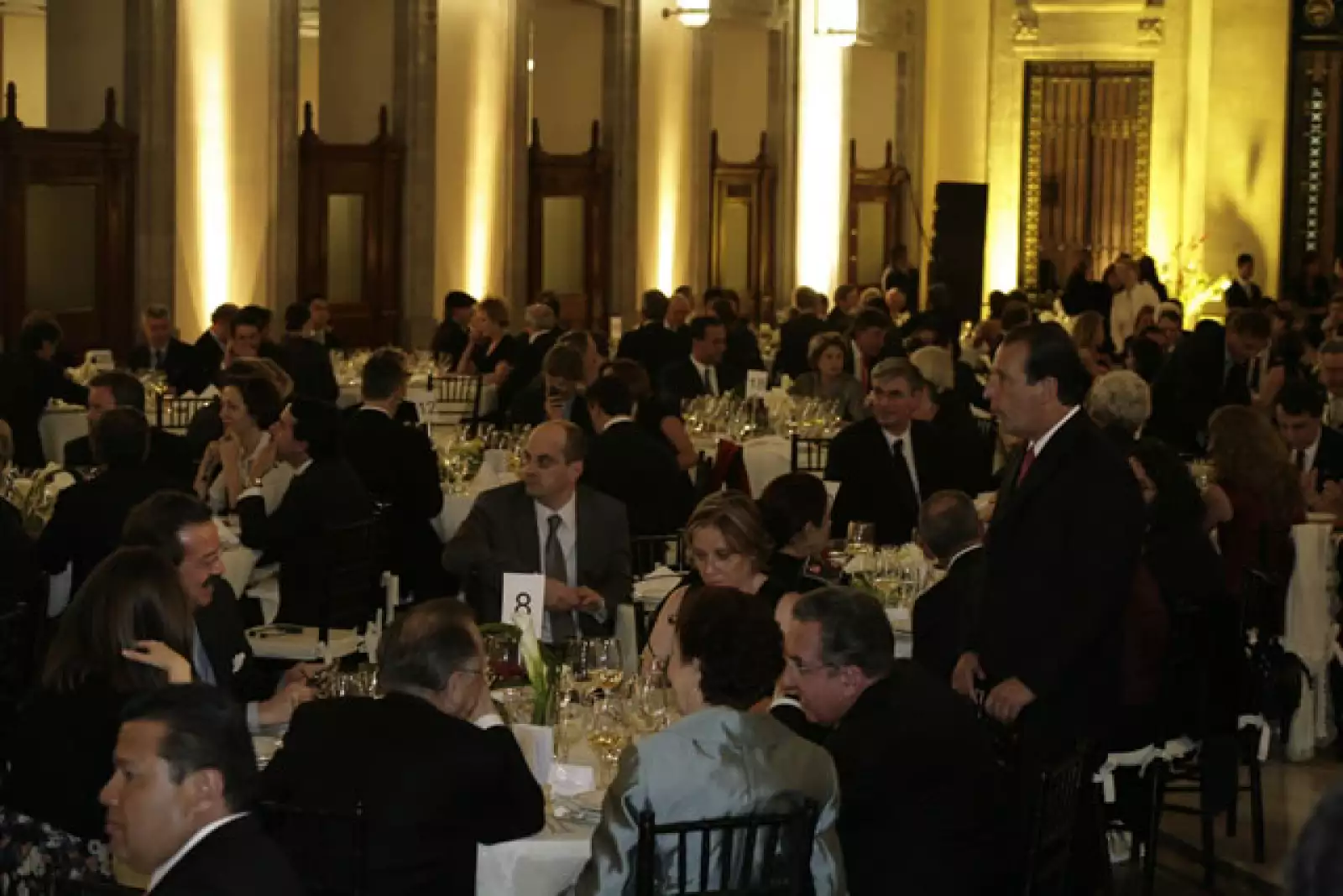 Cena Sarkozy en Palacio Nacional
