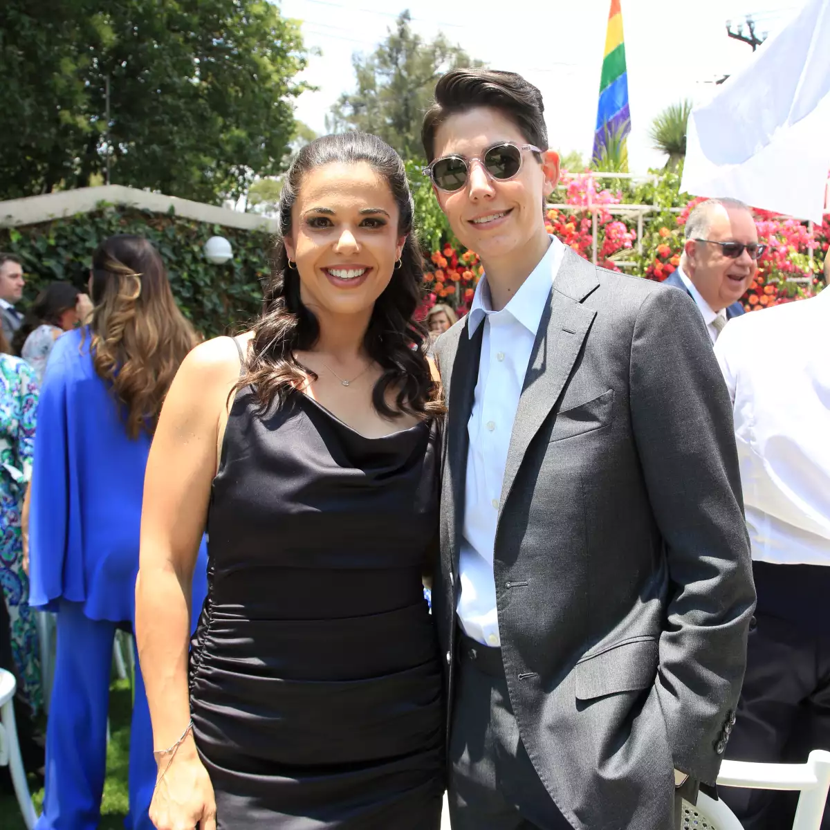 Mariel Duayhe y Saskia Niño de Rivera se dieron el sí en una gran boda