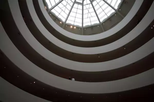 Press Preview Held For New Giacometti Exhibit At The Guggenheim