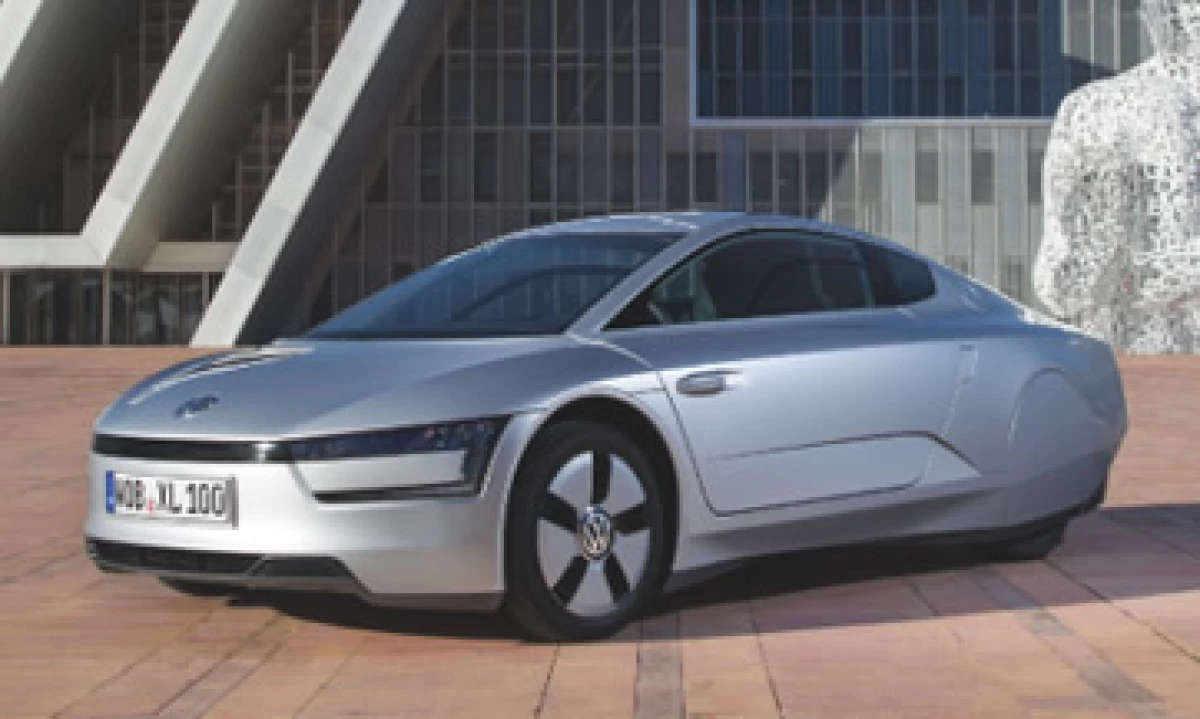 El vehículo tipo cohete XL1 es una fuerte declaración de VW. (Foto: Tomada de CNNMoney.com)