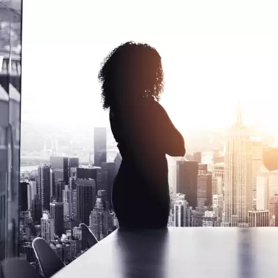 Mujer empresarial líder