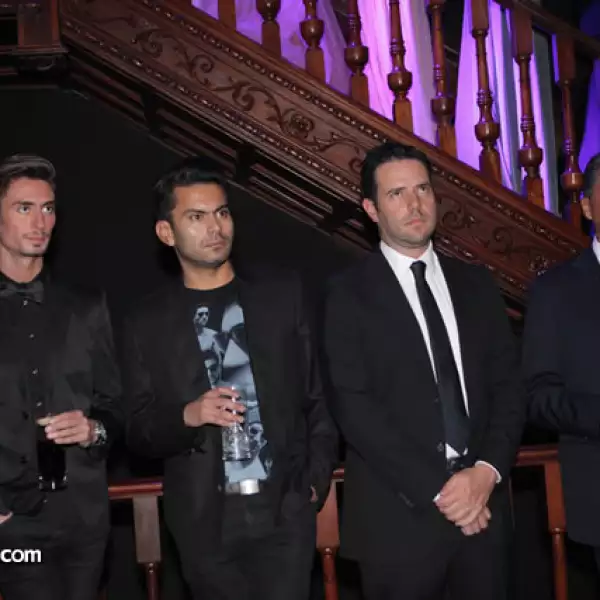 Kris Goyri, Jorge Ríos, Héctor Pacheco y Francisco Laris