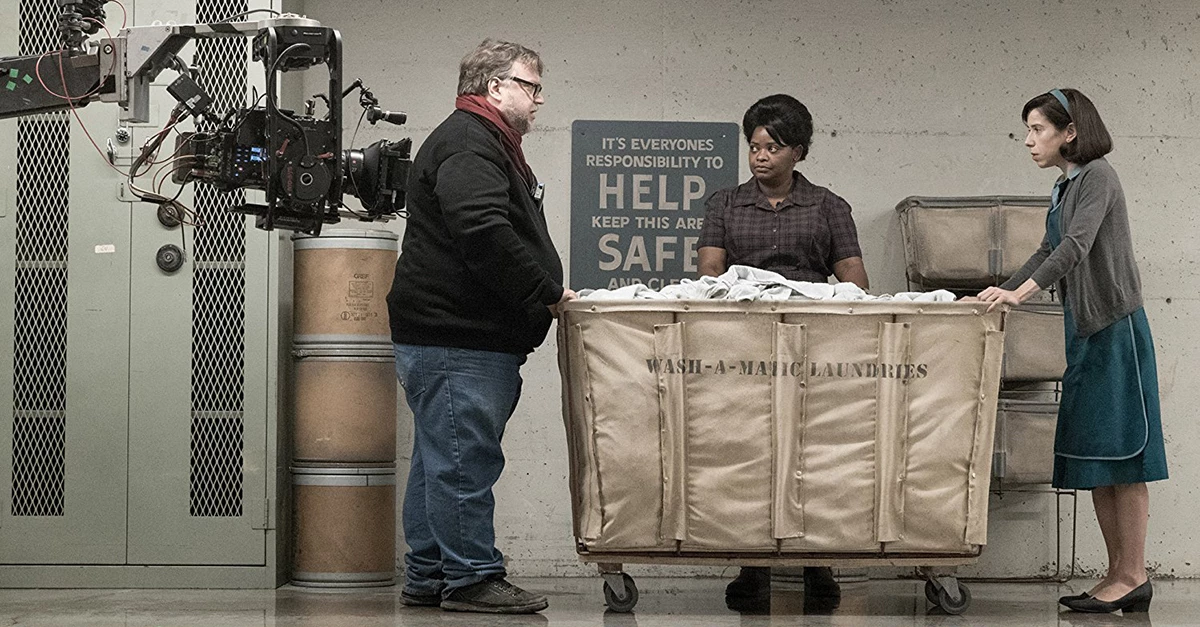 Guillermo del Toro en el set de 'Shape of Water'