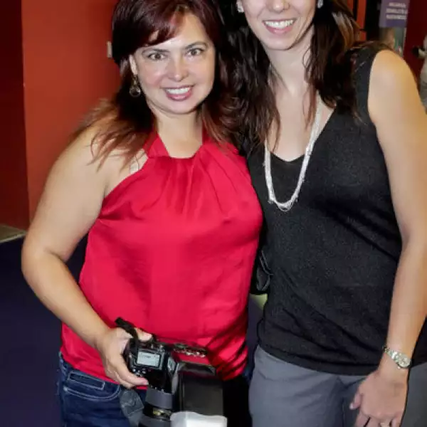 Rosy González de Martínez y Miriam Morales de Giberti