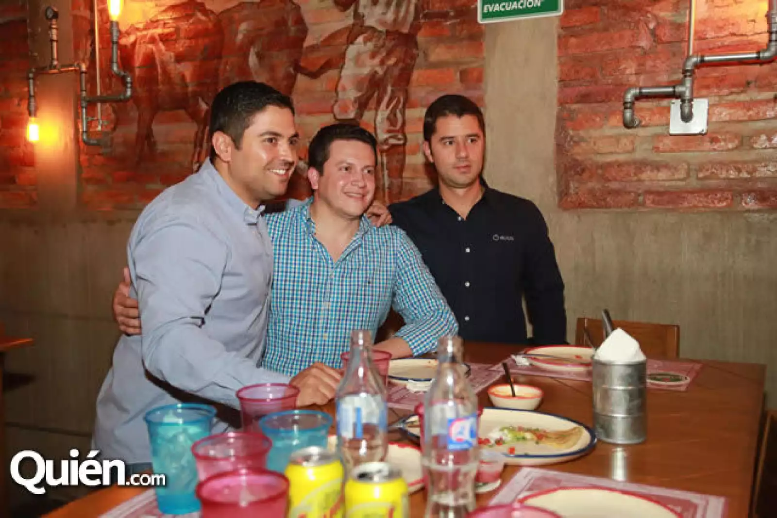 Gamaliel García,Cristóbal Orozco y Fernando Ousset