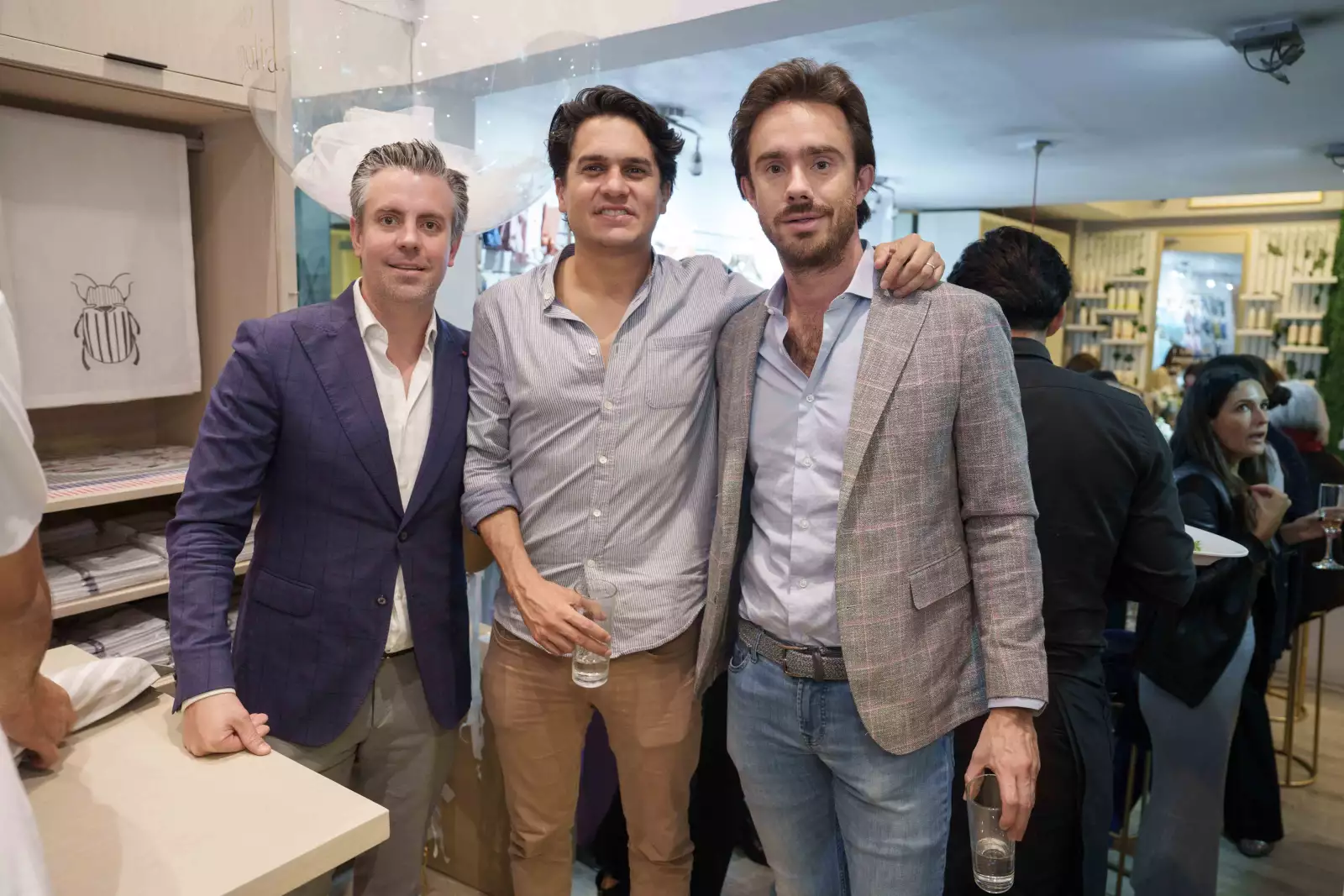 Eduardo y Pablo Villalobos e Iker Paullada