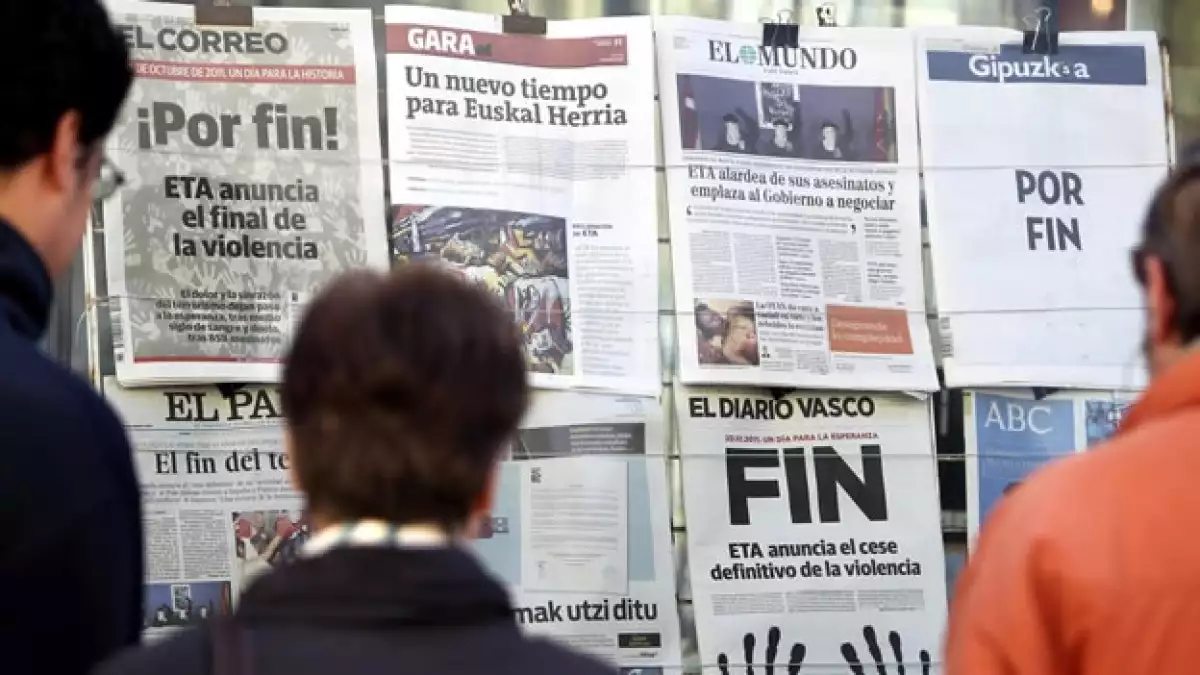 España - ETA - fin de violencia