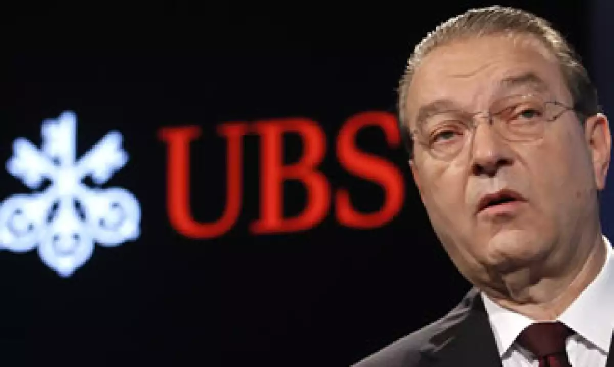 Oswald Gruebel, el CEO del banco, declaró que es responsable de todo lo que suceda en la firma, pero que no se siente culpable de los sucedido. (Foto: Reuters)