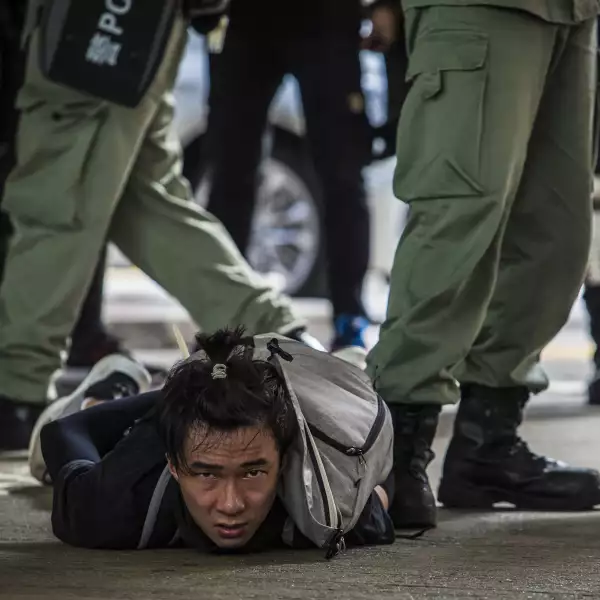 HONG KONG-CHINA-POLITICS-UNREST-AFP PICTURES OF THE YEAR 2020