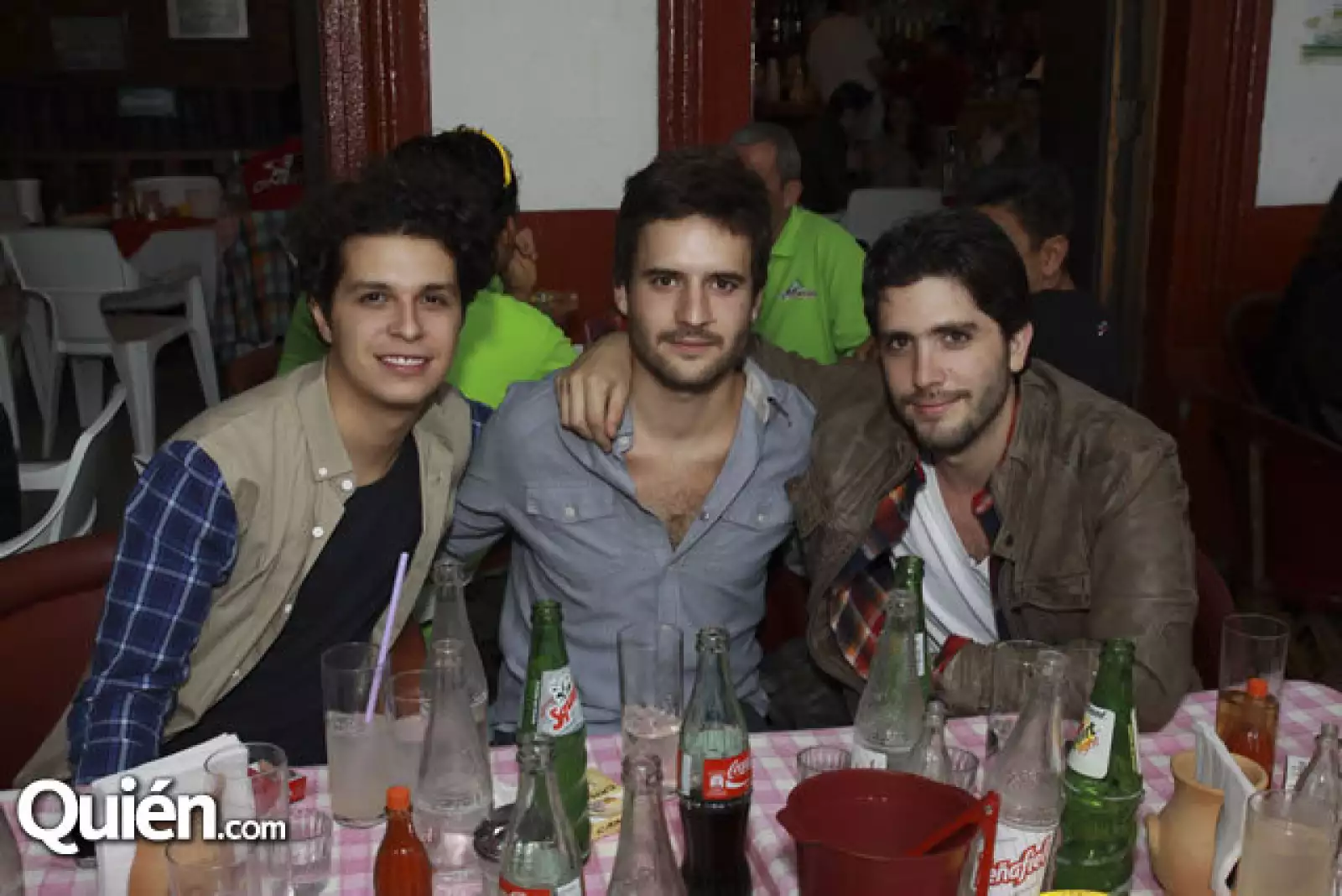 David R Carballido, Juanfra Ruiz y Gonzalo Leaño