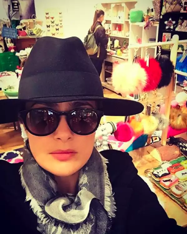 La actriz hace unos días andaba de compras en Londres.
