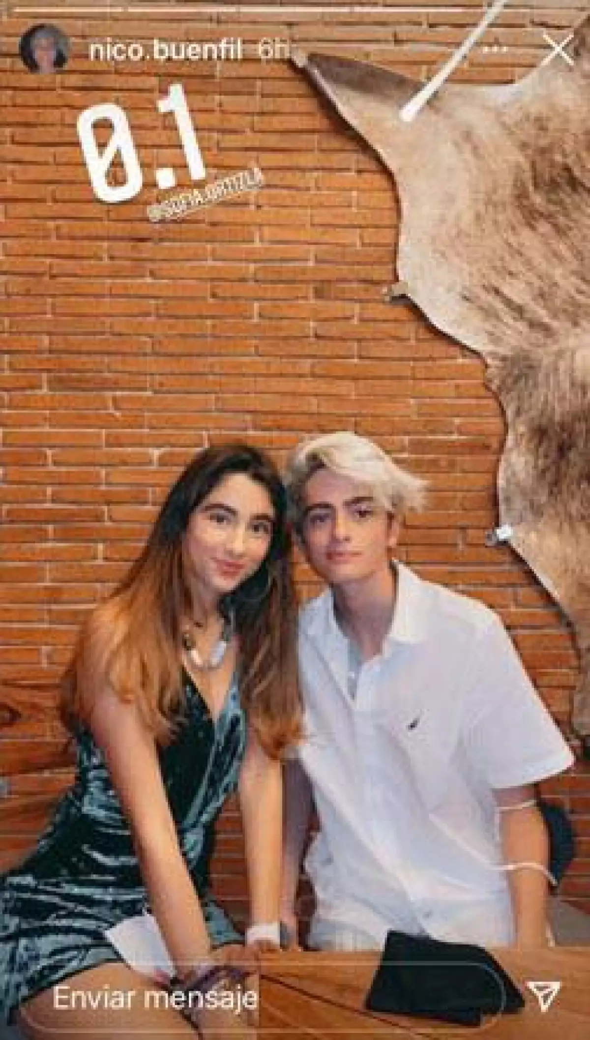 Nicolás Buenfil y Sofía Ortiz