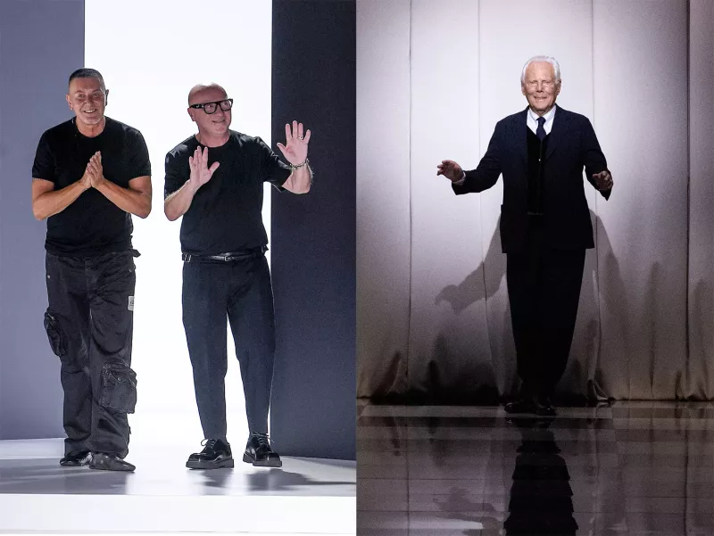 dolce gabanna giorgio armani