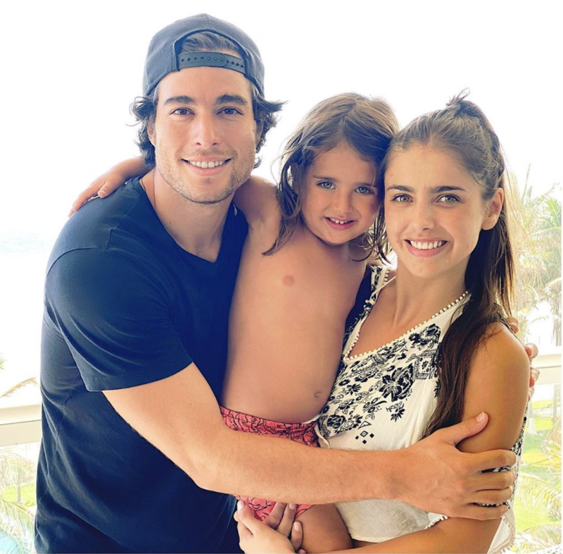 Danilo Carrera, Marcelo y Michelle Renaud