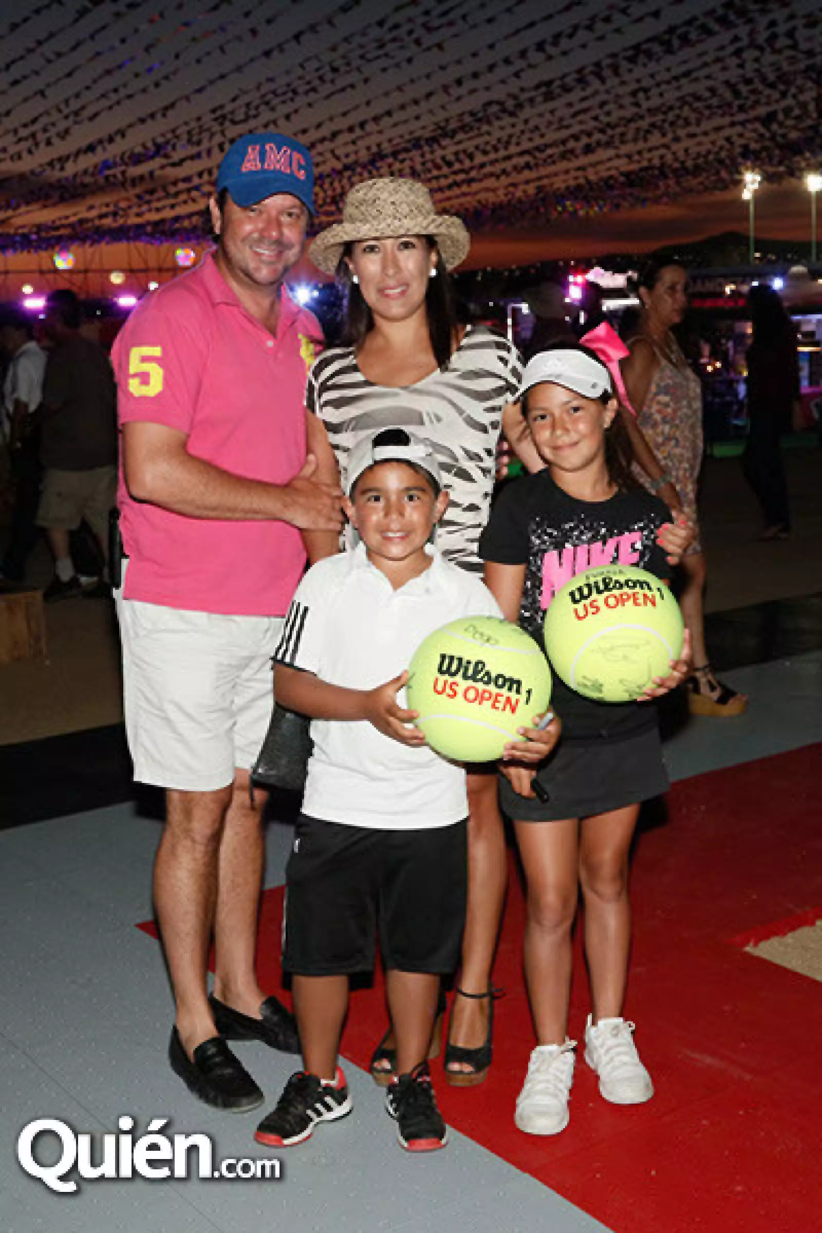 Javier, Laura, Diego e Ivanna Perches