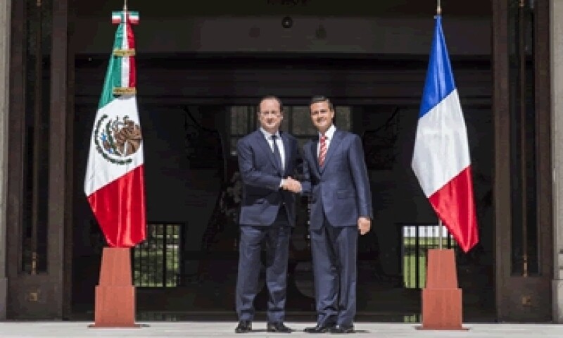Reuni�n M�xico-Francia