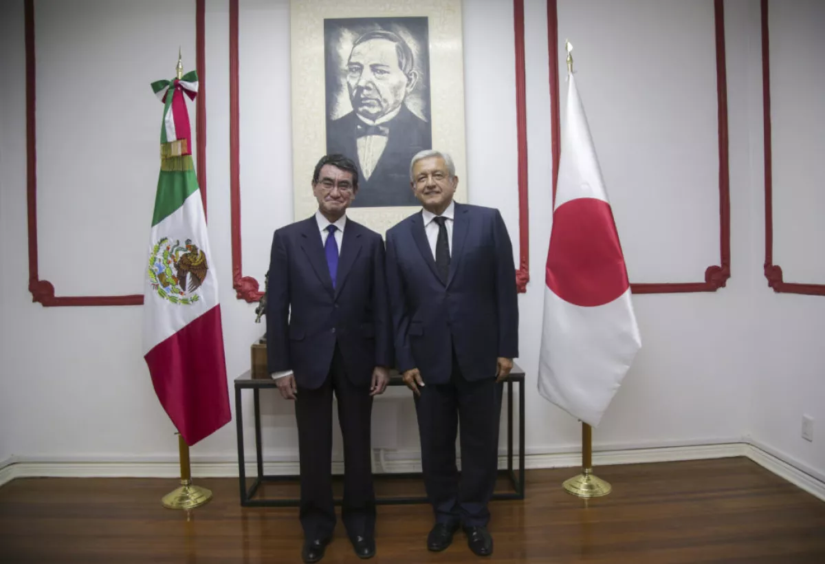AMLO Japón Taro Kano