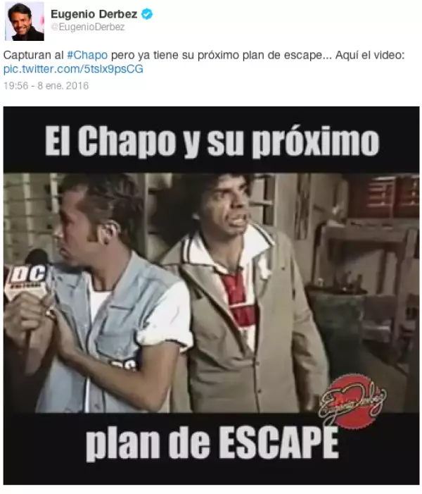 Como siempre, Eugenio le puso un poco de comedia.